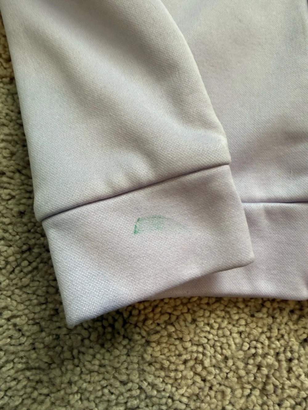Puma Girls Lavender Zip Hoodie with Light Gray Leggings - Picture 6 of 8